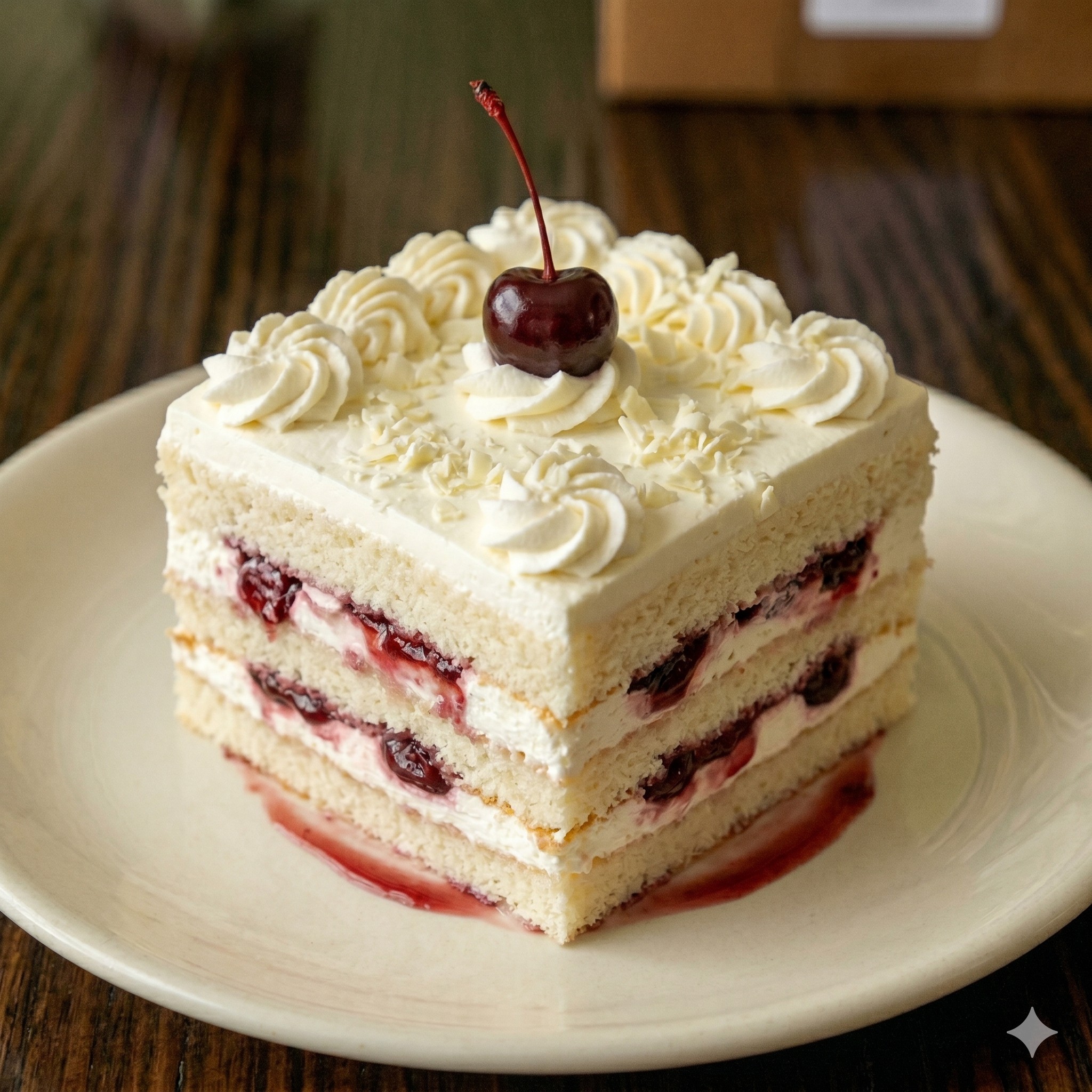 Dairy White Forest Cake