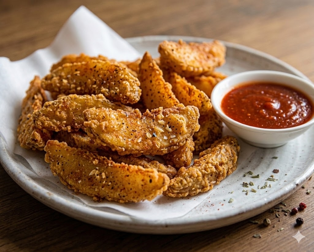Cripsy Herb Potato Wedges
